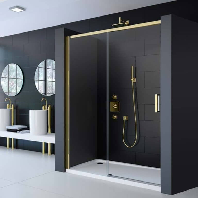 opt for a total black look bathroom (1)