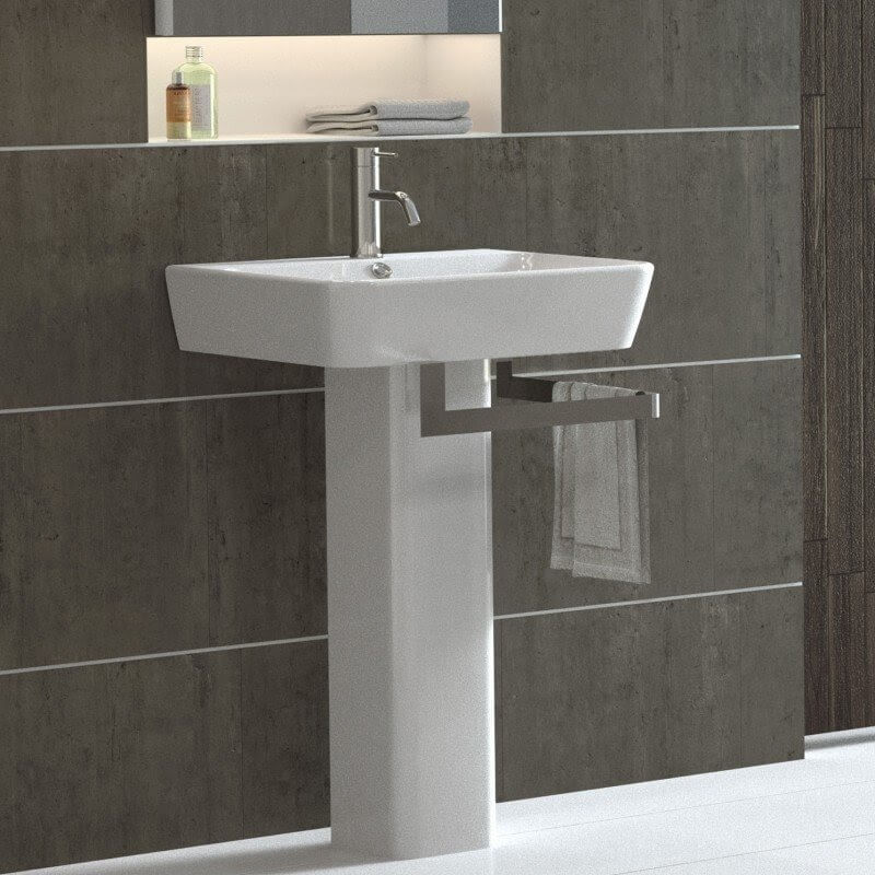 pedestal sink will adapt to all bathrooms (1)