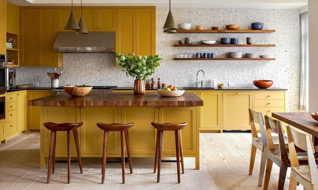 18 Fabulous Kitchen Ideas Decorated in Yellow (1)