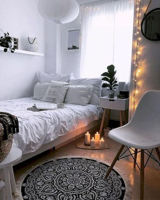 25 Ideas to decorate a small bedroom (1)