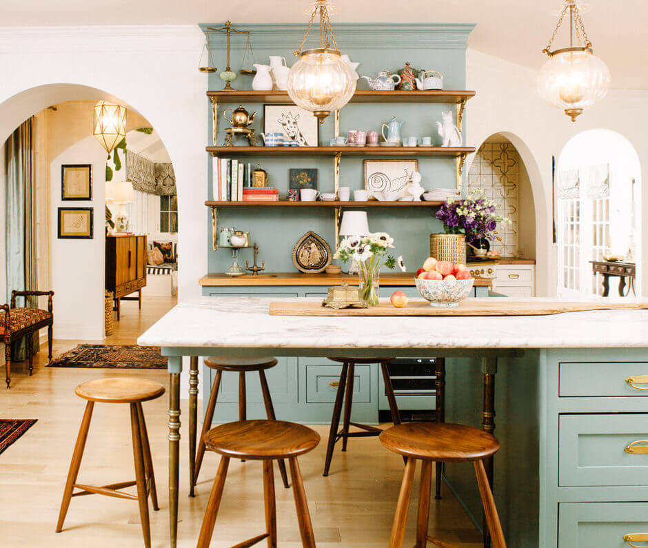 25 Ways to Create a Cheerful Kitchen Decor in Green (1)