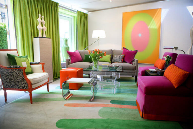 A colorful living room (1)