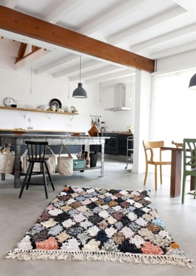 A kilim-style kitchen rug1 (1)
