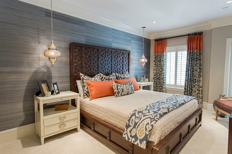 A modern Moroccan bedroom (1)