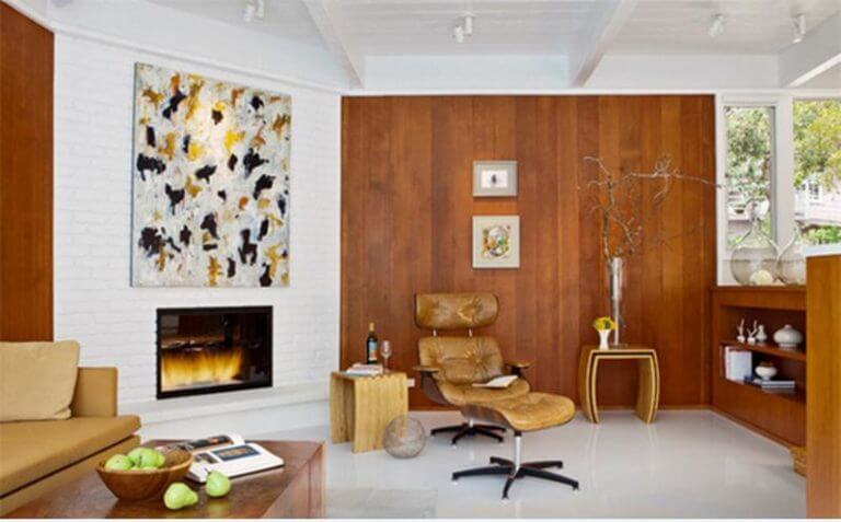 Mid-century wooden wall panels (1)