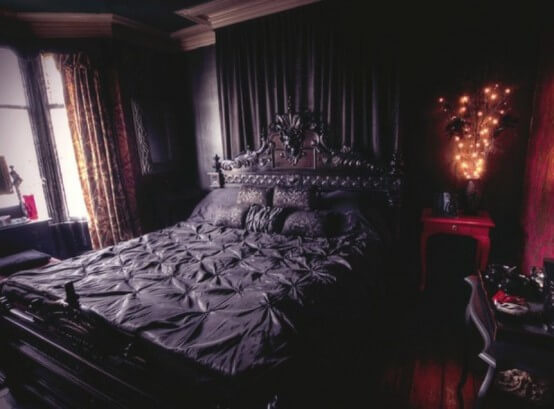 chic gothic bedroom (1)