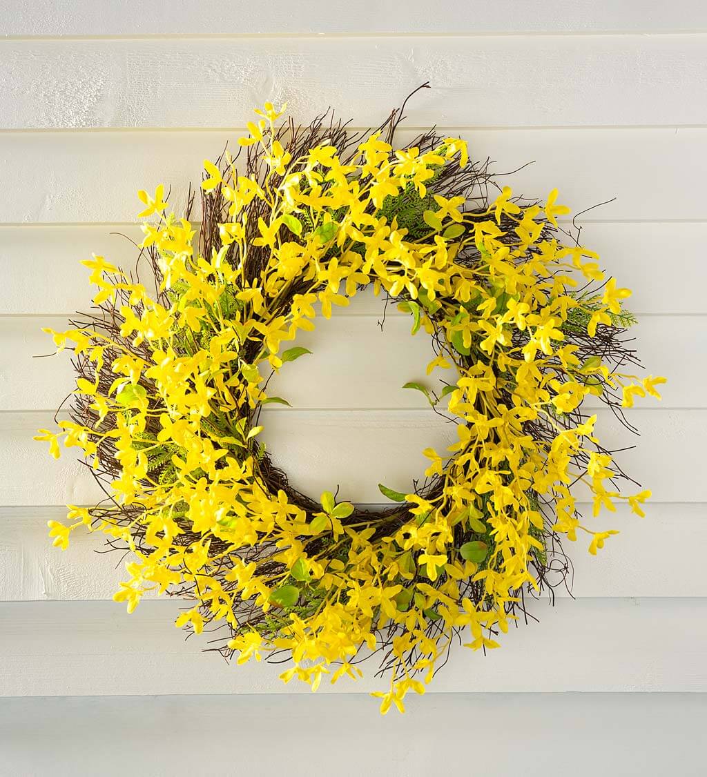  Forsythia garland