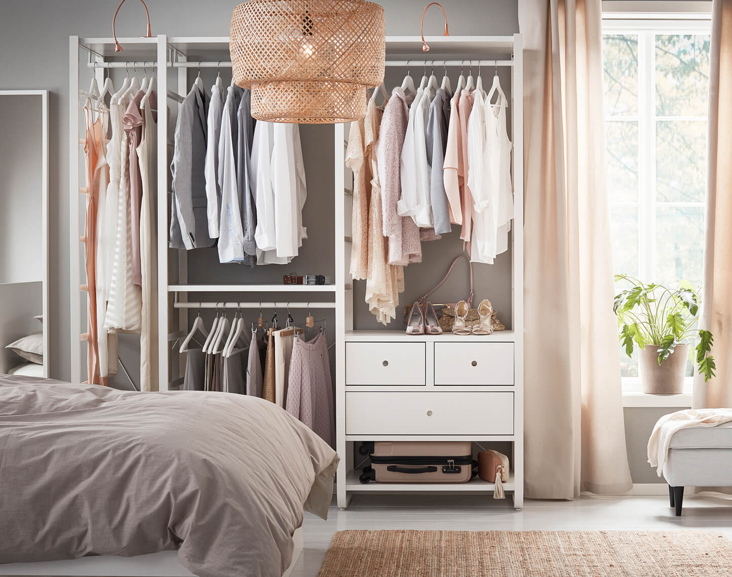 10. Tidy up the closets