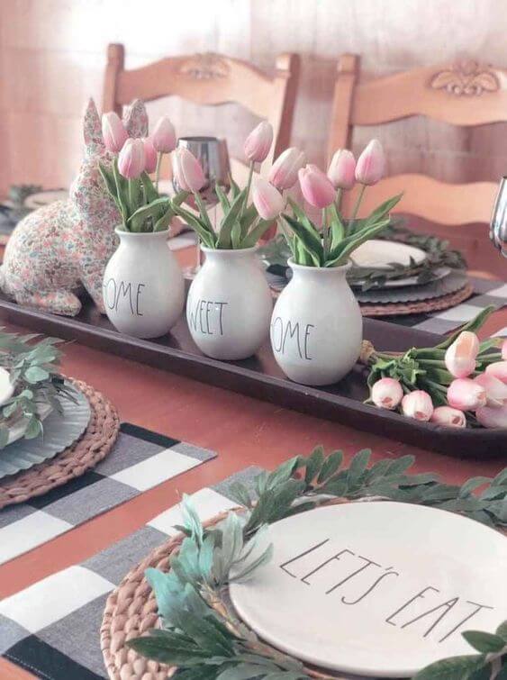 17. Beautiful Tray decor