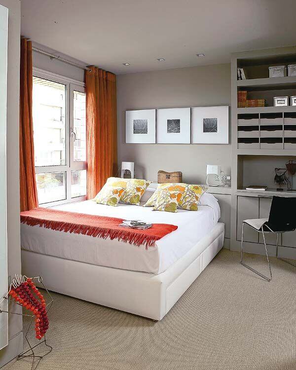 - SOLUTIONS TO GAIN SPACE IN THE BEDROOM