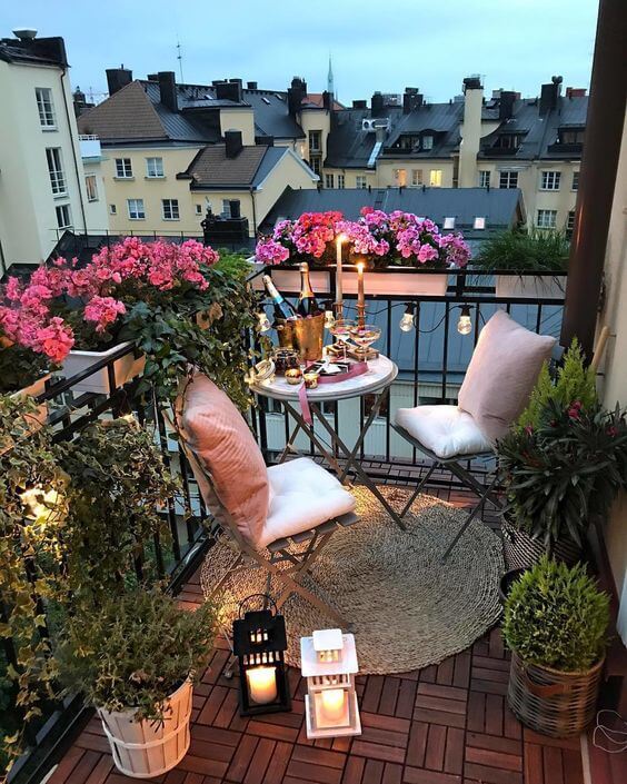 6 Decorate your balcony in the spring