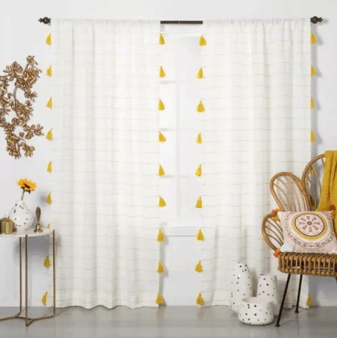 9. Creative curtains