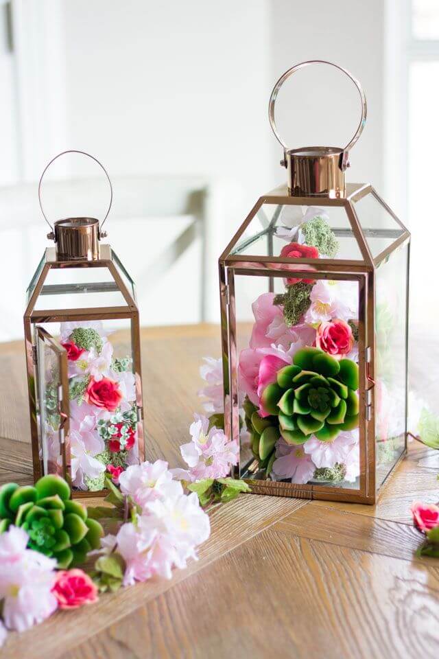 DIY Centerpieces Ideas With Spring Flowers 1