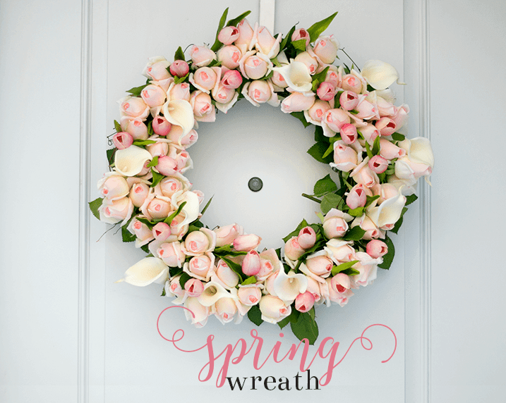 DIY Rosebud Wreath