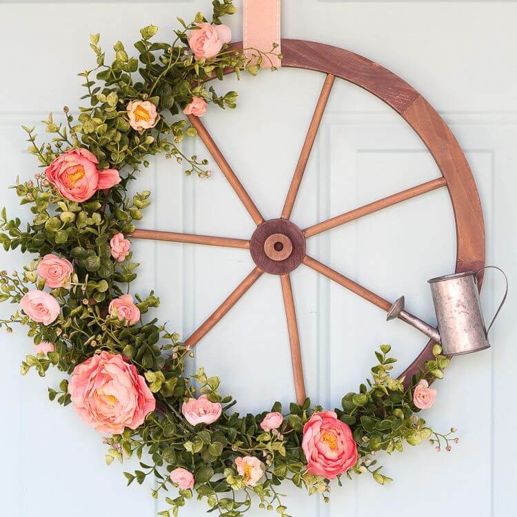 Unique DIY Spring Wreath Ideas