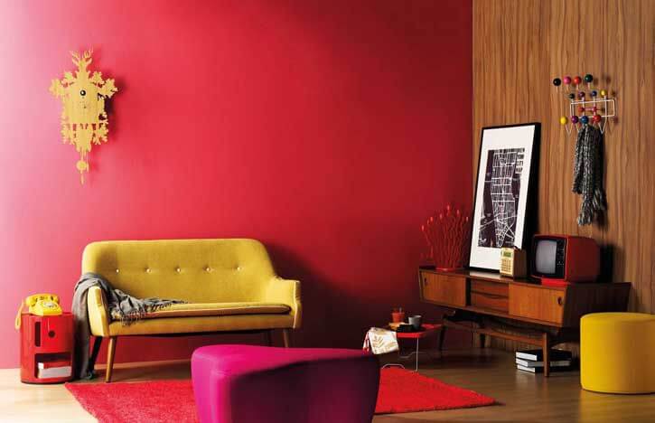 1. Red impact wall