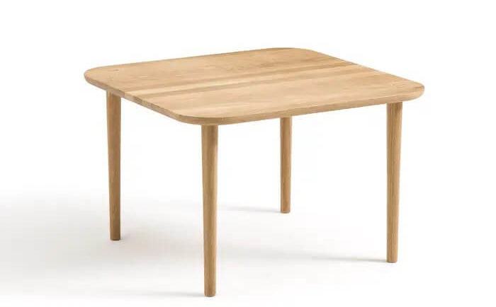 3- Crueso oak square coffee table