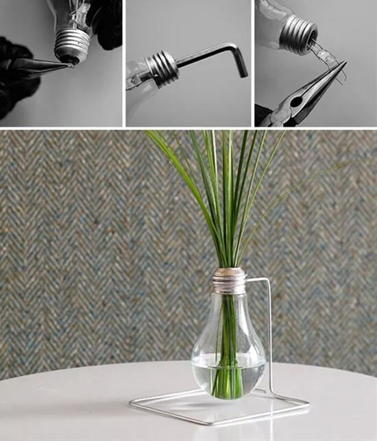 4- Don't throw away old light bulbs