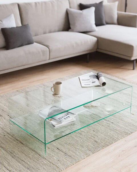 5- Burano glass coffee table