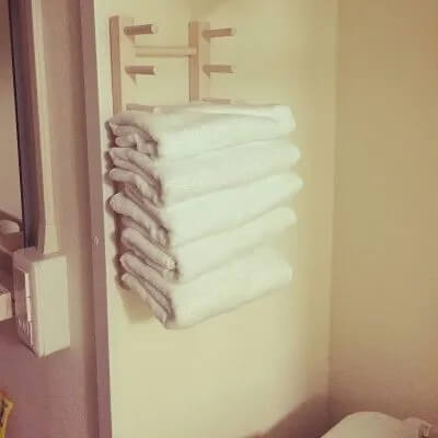 9- Towels in the bathroom