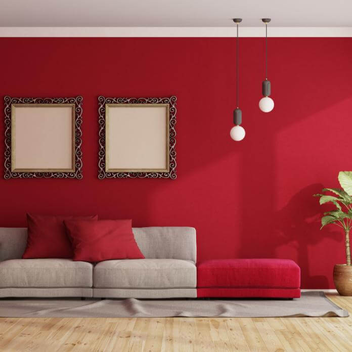 Red Room Tips for Using Color in Decoration 1