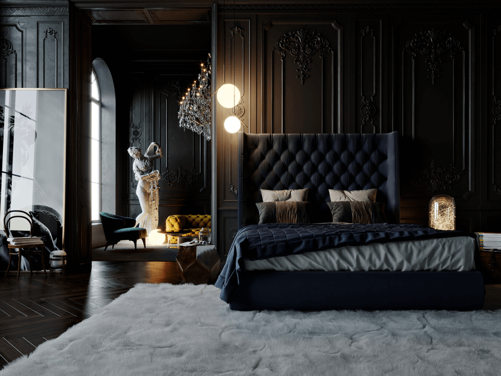 Elegant and Classy Black Bedroom Ideas